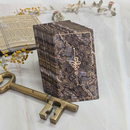 🔮The Oracle of Many Paths – 78-Card Oracle Deck🃏| Premium Foil & Gilded Edges | 📖 Includes Guidebook