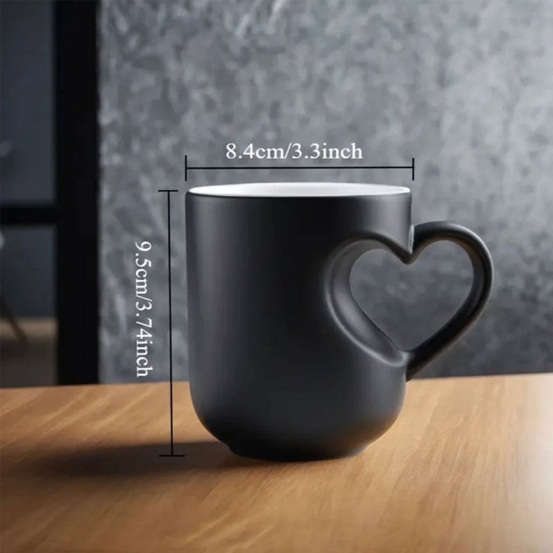 💖Magic Heart Mug: Color-Changes With Hot Water!