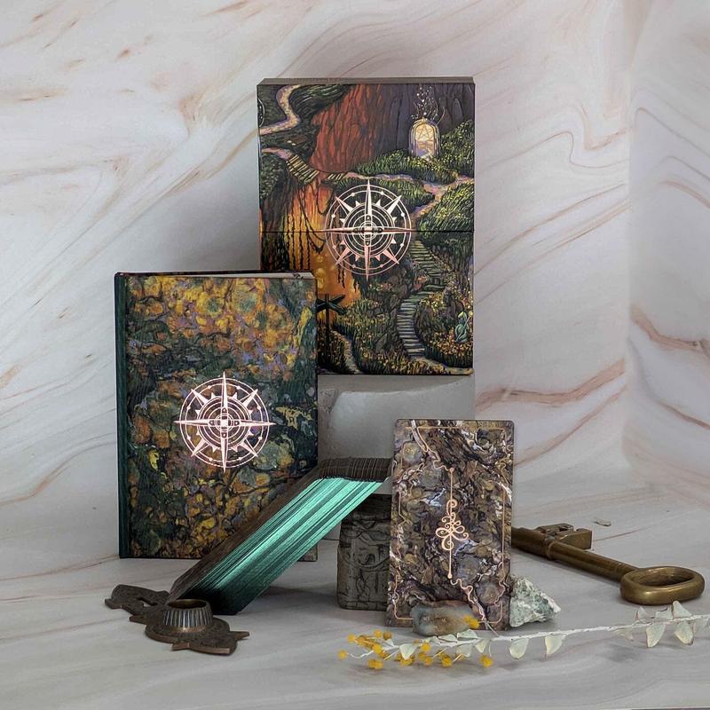 🔮The Oracle of Many Paths – 78-Card Oracle Deck🃏| Premium Foil & Gilded Edges | 📖 Includes Guidebook