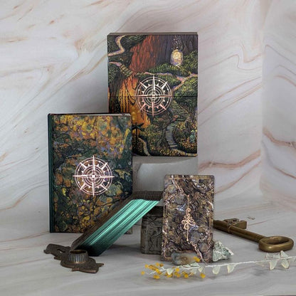 🔮The Oracle of Many Paths – 78-Card Oracle Deck🃏| Premium Foil & Gilded Edges | 📖 Includes Guidebook