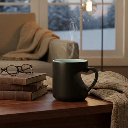 💖Magic Heart Mug: Color-Changes With Hot Water!