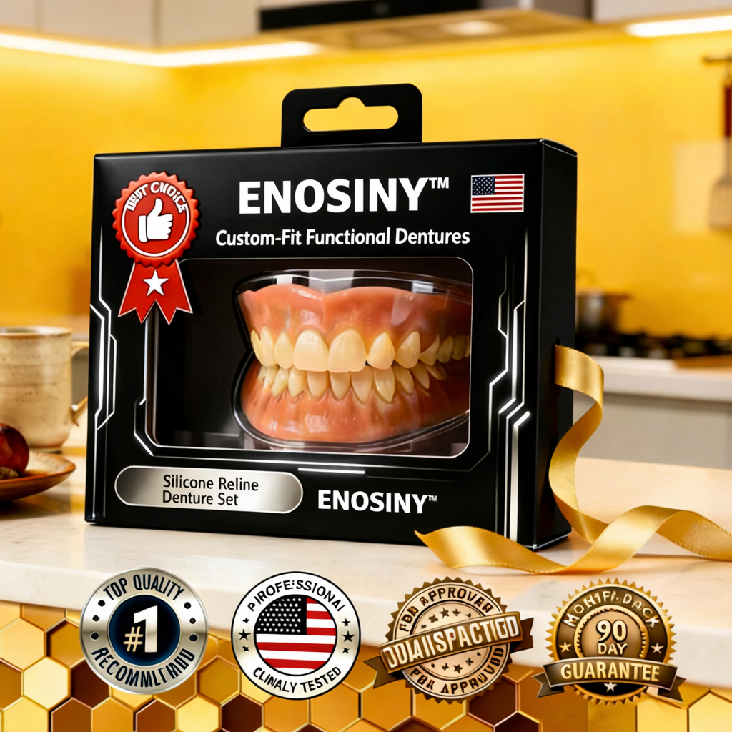 🔥LAST DAY 70% OFF -🏆ENOSINY™ Custom Custom-Fit Full Functional DenturesMake you more confident – Made in the USA & FDA-Certified