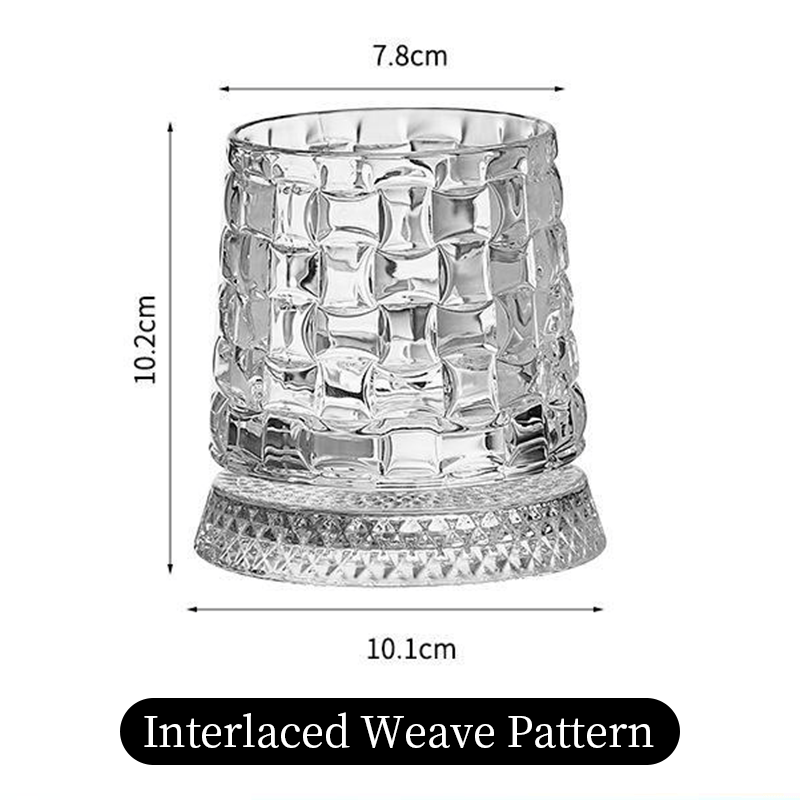 🍻The Zenith 360° Kinetic Crystal Whiskey Tumbler