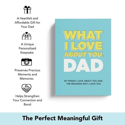 📖What I Love About You, Mom. Why I Love You Fill-in-the-Blank Gift Book.  –  The Perfect Gift for Mom! 💖